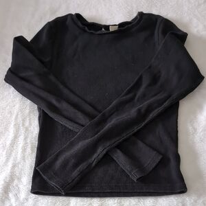 Universal Thread Black Long Sleeve Top